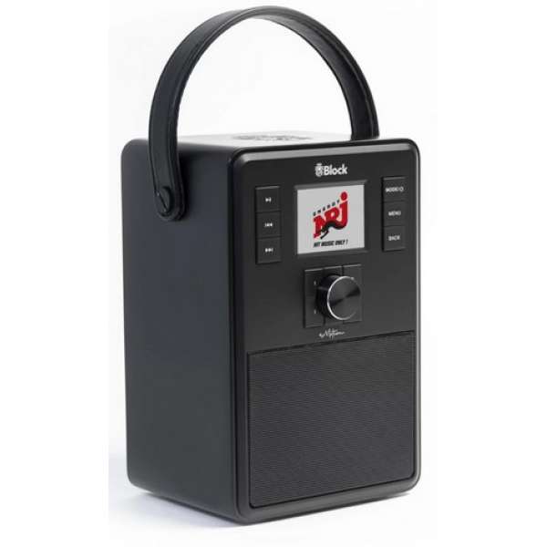 Audioblock eMotion schwarz Smartradio 15W BT Spotify Akkubetrieb vom Fachhändler