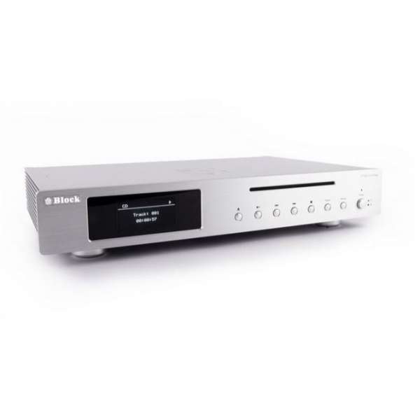 BLOCK Audio C-120 CD Spieler diamantsilber